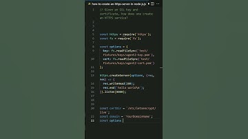 javascript - How to create an HTTPS server in Node.js?