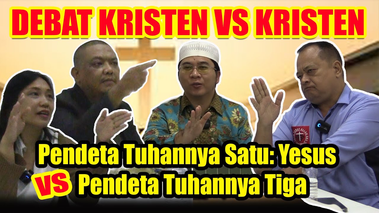Debat Kristen Vs Kristen‼️Pendeta Tuhannya Satu: Yesus Vs Pendeta Tuhannya Tiga