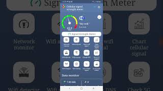 Cell Phone signal strength meter by dBm V5.9 screenshot 4