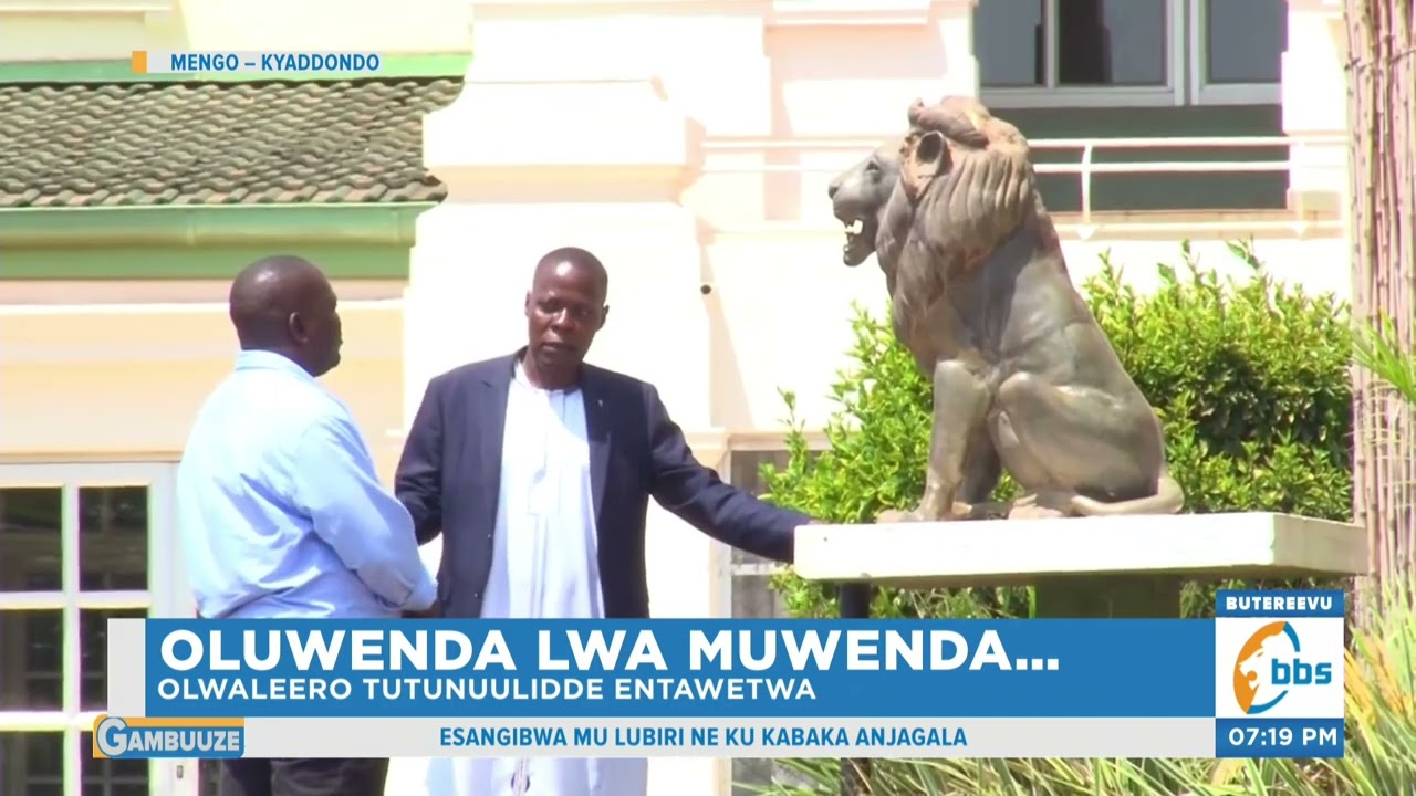 Byobadde tomanyi ku Lubiri lwa Kabaka olwe Mengo, biibino ebikulu ebirukwatako