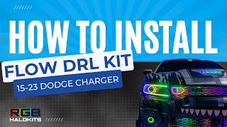 How to Install Flow Series DRL Headlight Kit for 15-23 Dodge Charger Profile