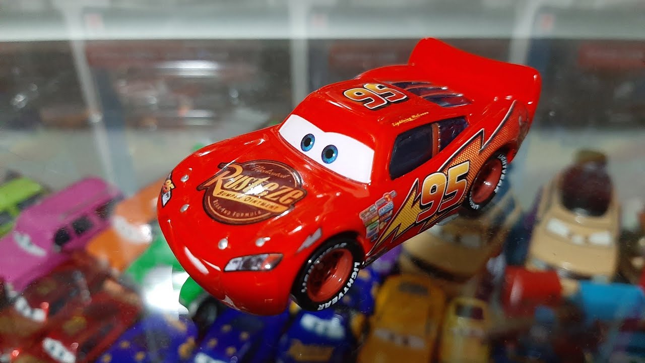 show original title Details about   Disney Cars-Micro Drifters-Rust-eze Lightning McQueen 