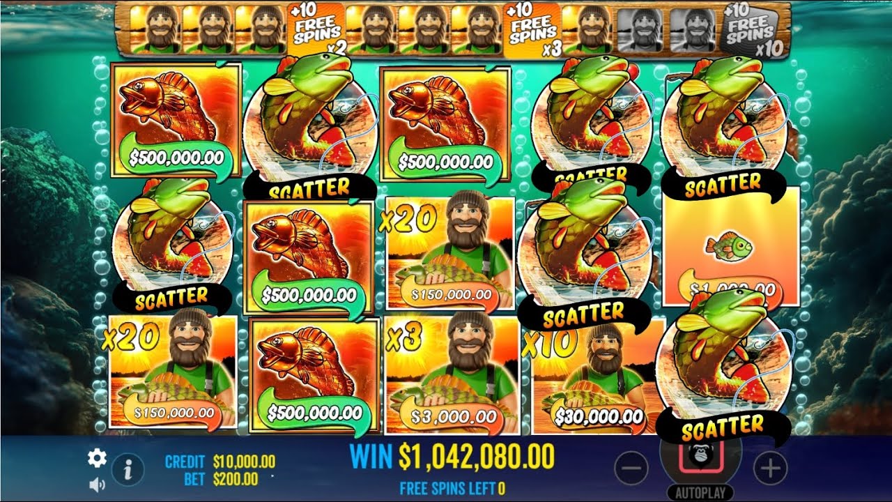 BIG BASS BONONZA 1000 5X SCATER – FREE BONUS BUY BEST PROFIT JACKPOT WIN! ONLINE CASINO SLOT #48