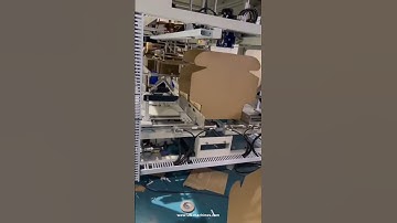 Gift box case folding forming machine carton box making folding machine