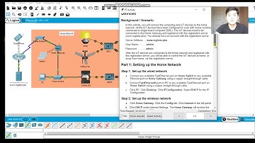 Packet Tracer – Install and Configure IoT Devices