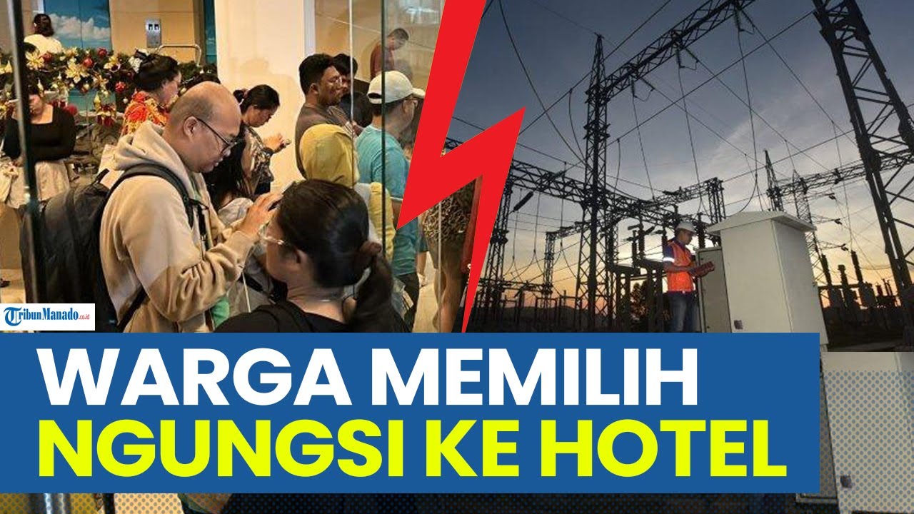 BELASAN JAM LISTRIK PADAM DI WILAYAH SULAWESI UTARA, WARGA MEMILIH ...