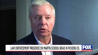Law enforcement responds near Martin School Rd. in Pickens County