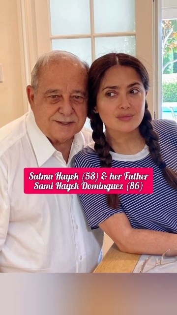 Salma Hayek's Parents & her Husband | Father & Mother Diana Jiménez Medina, François-Henri Pinault