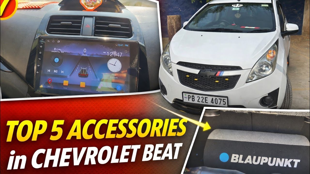 Chevrolet Beat Top 5 Accessories & Modifications 
