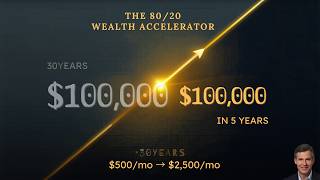 The 80/20 Wealth Accelerator: $100 to $100,000 in 5 Years (Not 30) 💰