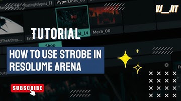 How to use Strobe effect in #Resolume Arena #Strobe Effect | #vj tips