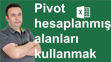 #Excel Pivot Tablolarda hesaplanmış alanları kullanmak -229. video | Ömer BAĞCI