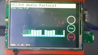 RP2350 Audio Particles