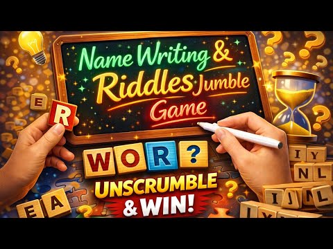 “Desi Beauty Tips | Name Writing + Fun Game”