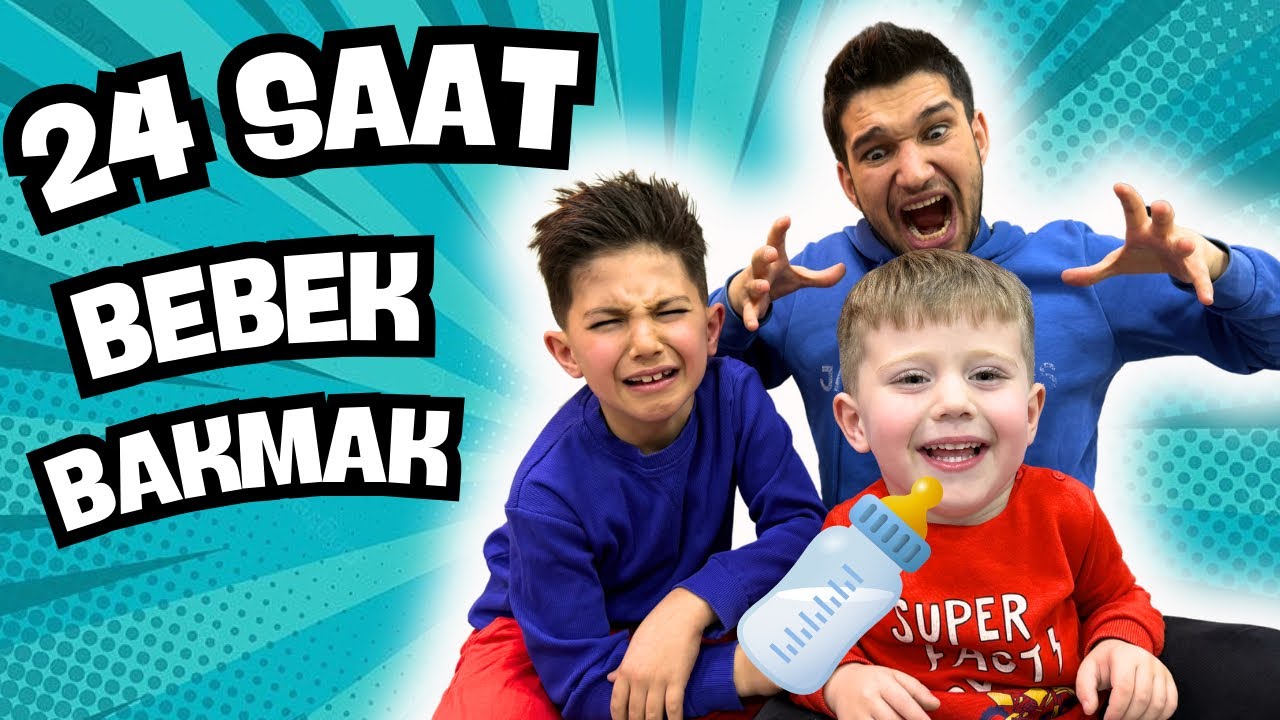 24 SAAT ÇOCUK BAKTIK! BİR GÜN BOYUNCA KARDEŞİME BAKTIK.