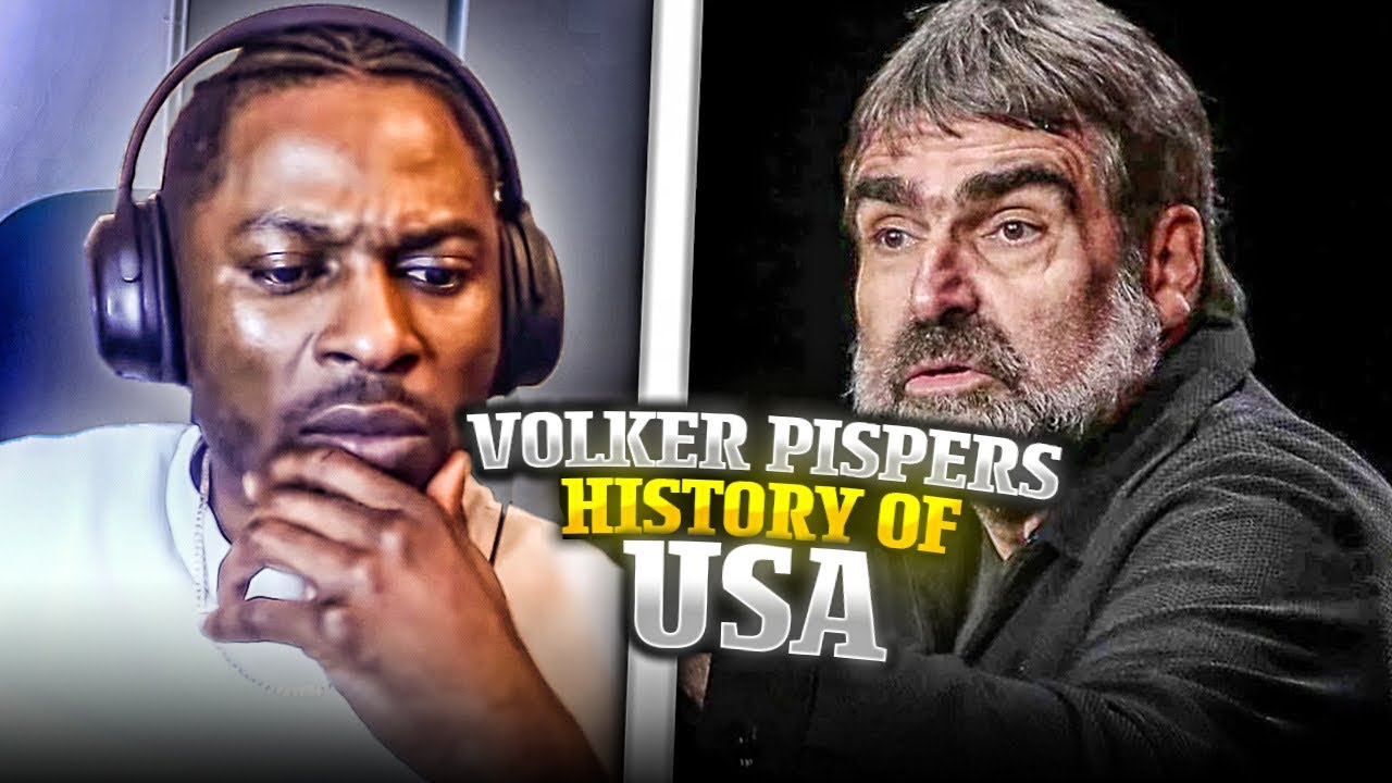 GERMAN BRUTAL SATIRE  Part 2 - Volker Pispers history of USA 2 of 5 REACTION