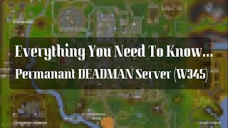 Everything to Know Before Starting the Permanent DMM Server (W345)