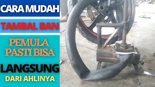 CARA TAMBAL BAN MOTOR BAKAR