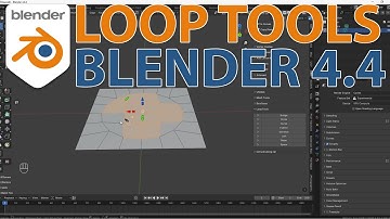 LOOP TOOLS BLENDER 4.3 AND ABOVE (Free Blender Add-on)