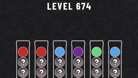 Ball Sort Puzzle Level 674 #ballsortpuzzle #ballsortpuzzlegameplay #puzzlegame #mobilegames