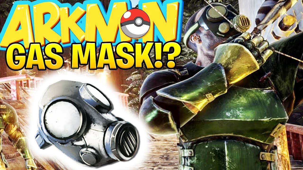 SPECIAL GAS MASK ARMOR - ARK SURVIVAL EVOLVED POKEMON MOD (ARKMON) | - YouTube