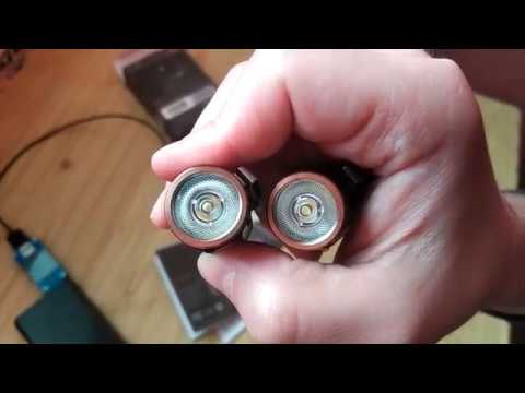 Review FENIX E18R CREE XP-L HI VS Fenix E16 Cree XP-L HI