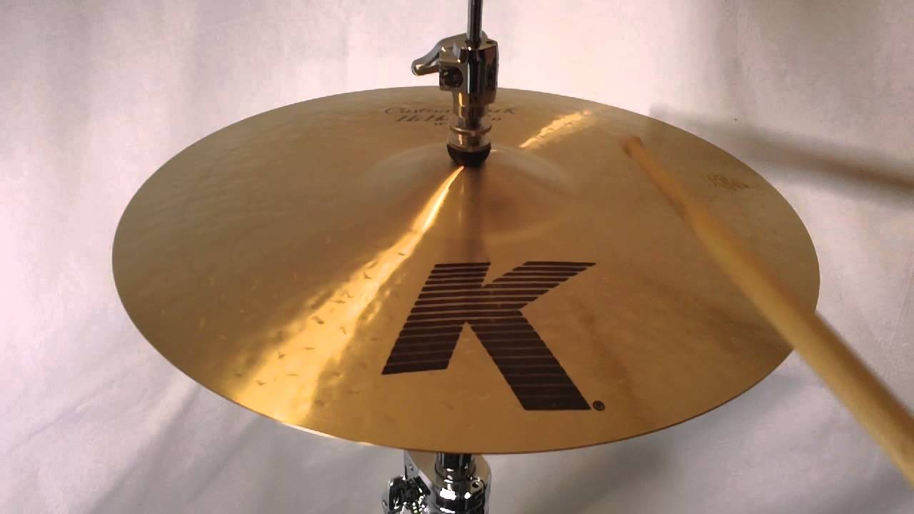 Zildjian K Custom Dark Hi Hat Cymbals 14" YouTube
