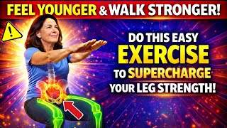 Over 50? Your Legs Are Getting WEAKER Every Week — FIX It with 3 Easy Exercises | Senior Health Tips
