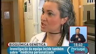 CNC - RTP - Laboratório de Bioquímica Genética UC (2ª Parte)