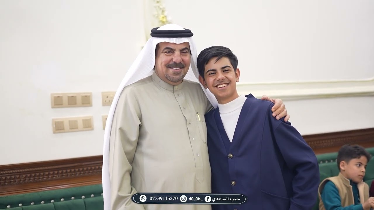 استقبال الحاج خضرعباس فرحان الكناني