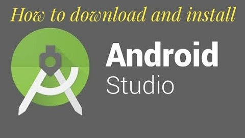 How to download and install android studio on windows 10 | Tamil |