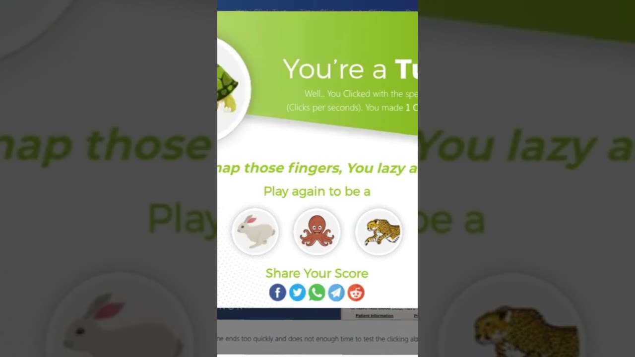 I beat the clicker test world record (17CPS)  