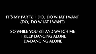 Jessie J - It´s My Party (Lyrics)