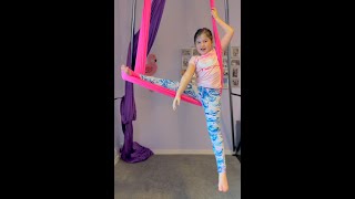 Aerial Hammock Bow And Arrow Technique