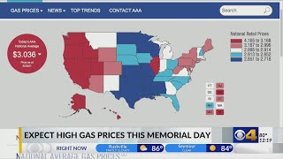 Expect high gas prices this memorial day