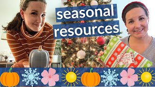How to make SEASONAL RESOURCES that actually sell during the holidays on Teachers Pay Teachers