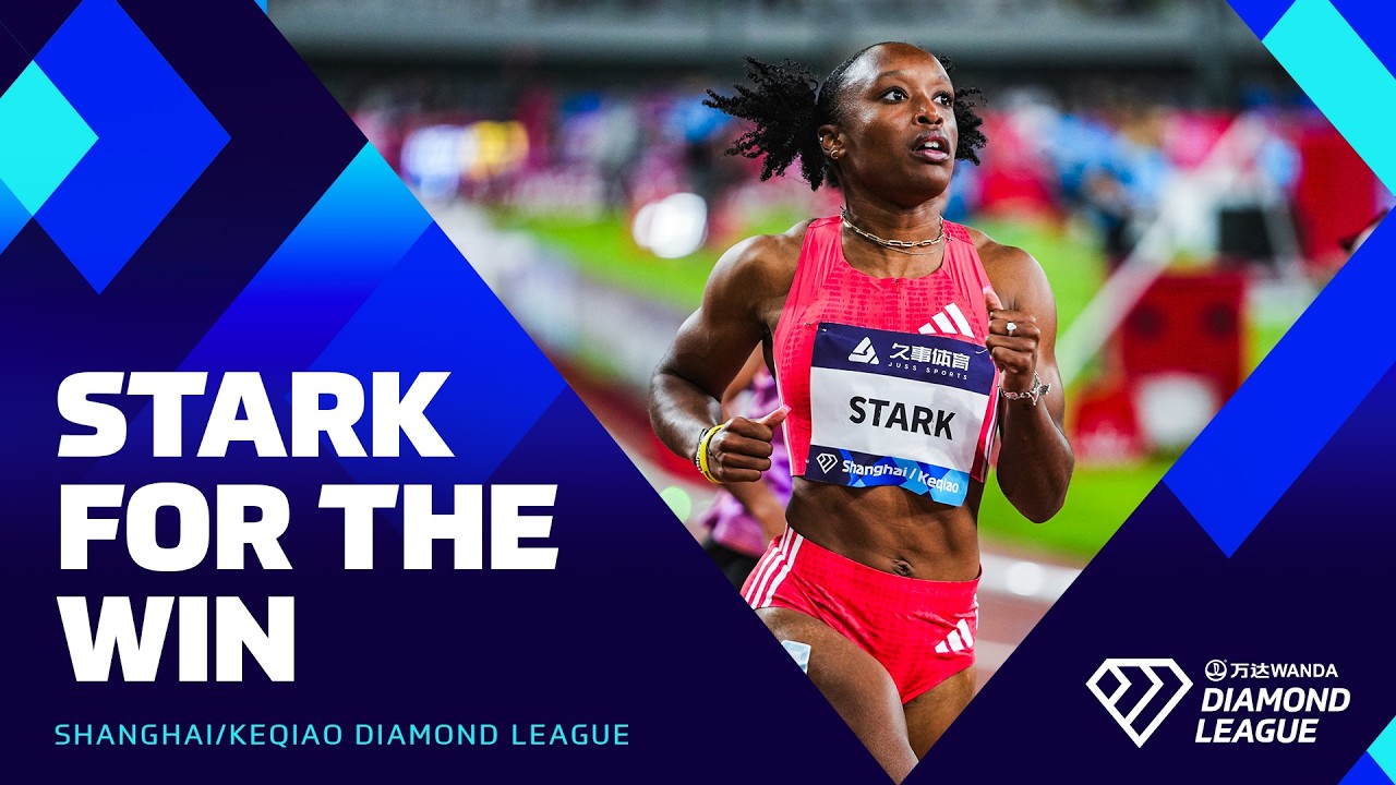 Grace Stark rules the 100m hurdles in Keqiao | Wanda Diamond League
