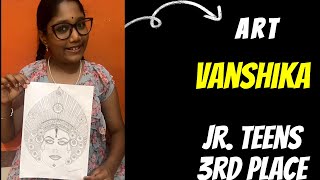 Vanshika - Goonj 2.0 - Art Jr. Teens Category- 3Rd Place Joanns Performing Arts Company
