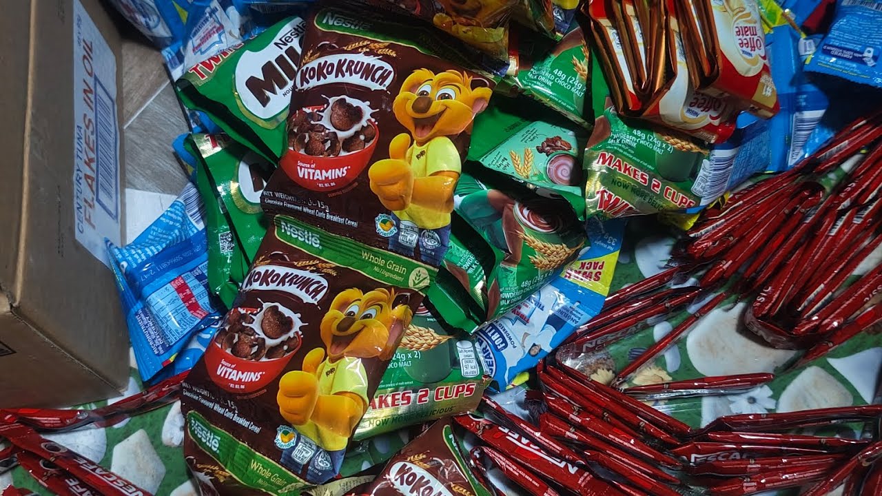 UNBOXING TAU SA DELIVER NI NESTLE,FORCE CENTRAL,PUREGOLD AT NAISAHAN TAU NI PUREGOLD SA PROMO NILA