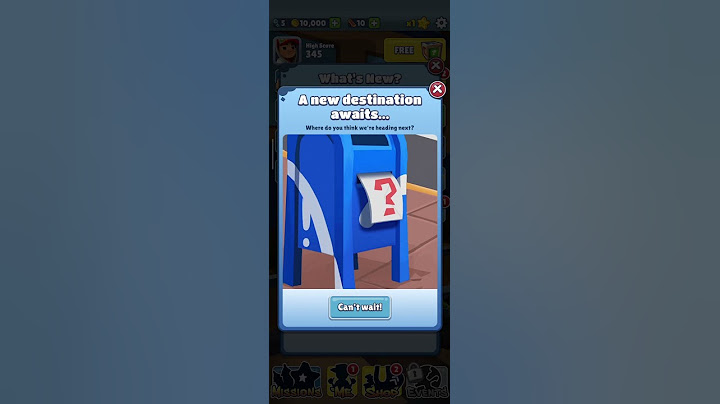 SUBWAY SURFERS NEXT UPDATE TEASER