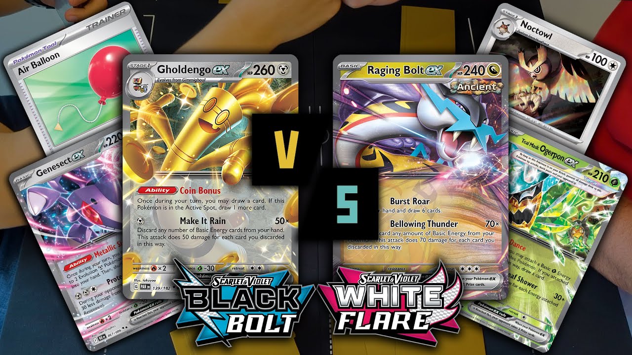 Gholdengo ex vs Raging Bolt ex | Pokémon TCG Tabletop
