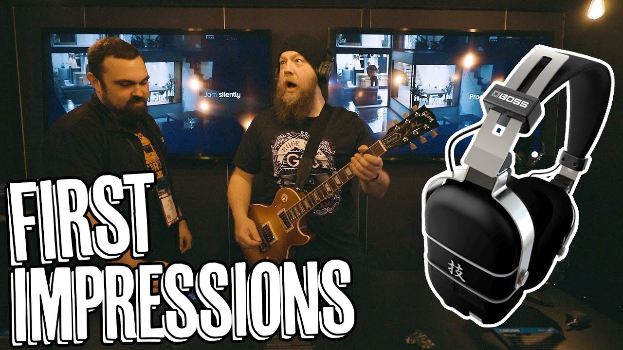 Initial Reaction Boss Waza Headphones Namm 2020 Youtube