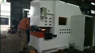 horizontal forging and upsetting machine