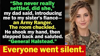 Details She Never Settled! My Dad Laughed—Then My Sister's Army Ranger Fiancé Saluted Me News