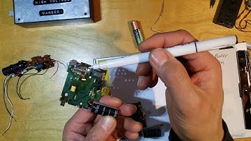 DIY: Capacitive discharge model rocket launcher from a Kodak Funsaver  disposable camera flash