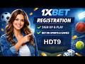 1xbet registration | 1xbet registration kaise kare | how to register 1xbet