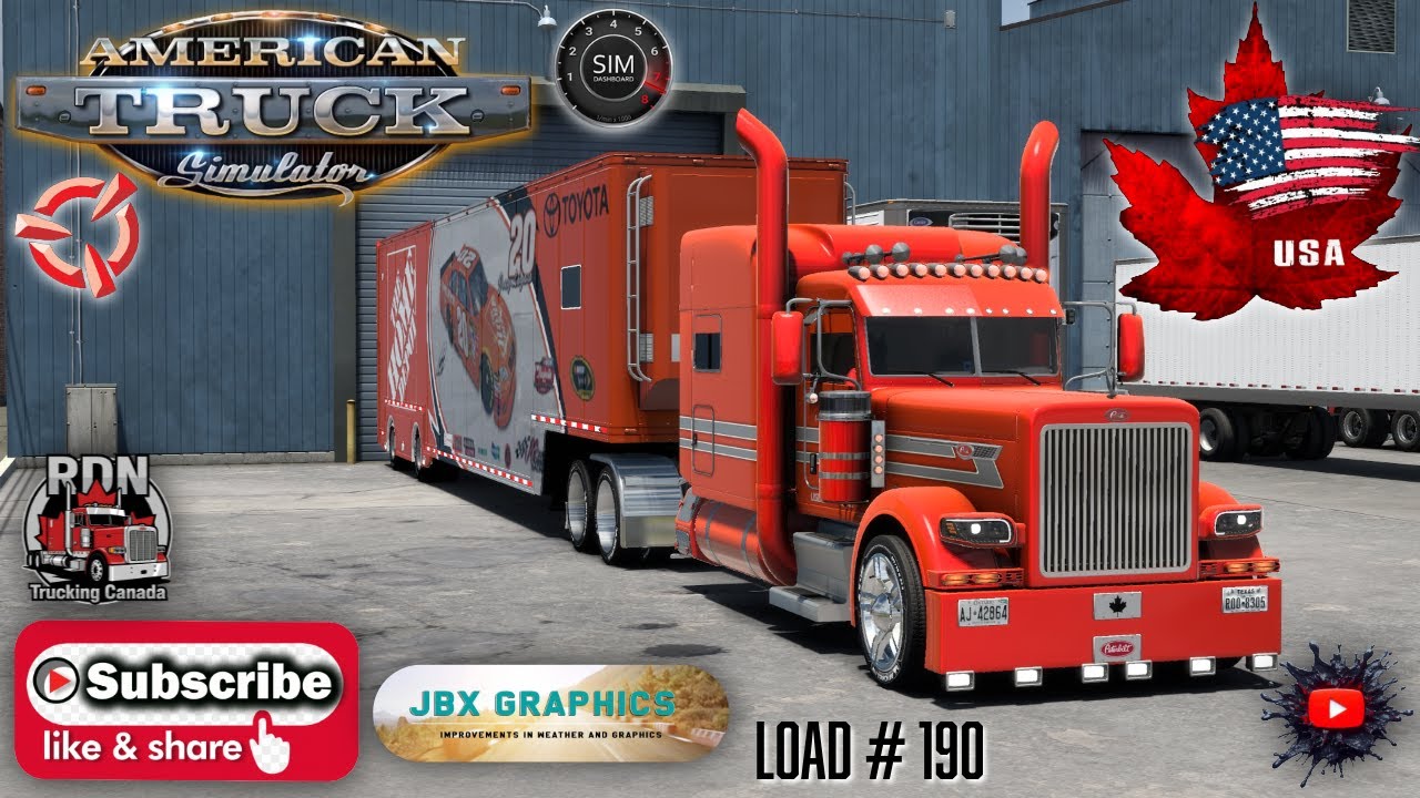 American Truck Simulator  RDN Trucking Canada.