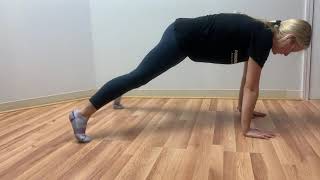 Plank Jack Sliders