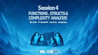 Famous Level 0 Training | Session 4 - Functions, Struct & Time Complexity Net Worth