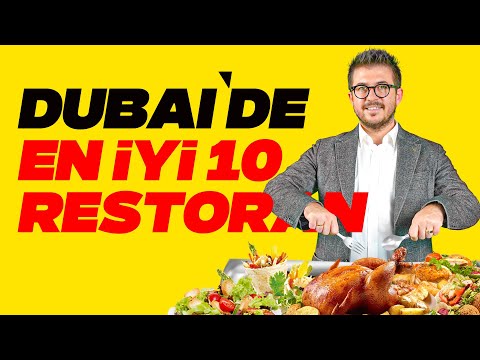 Video: Dubai'deki En İyi Restoranlar